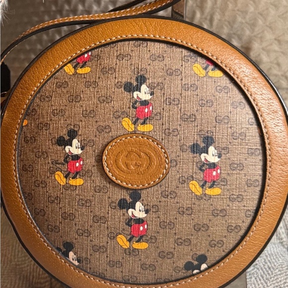 Gucci Handbags - Gucci-Disney Collab /Mickey Mouse Crossbody Bag-Limited and harder to find !